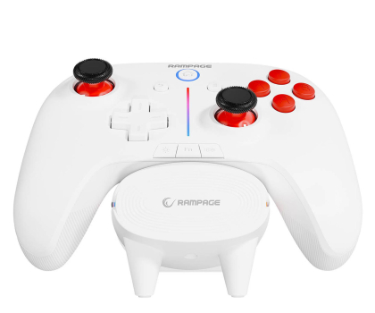Pad Rampage bezprzewodowy Hydra Pro Hall Effect White